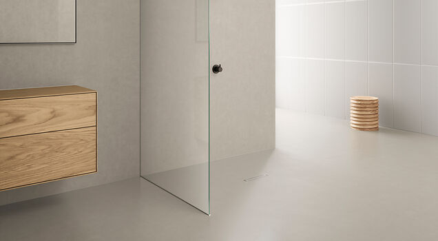 Einheitliche Flächen – ohne sichtbaren Ablauf