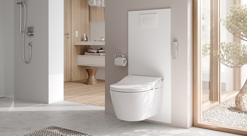 Vom gewohnten WC zum TOTO WASHLET