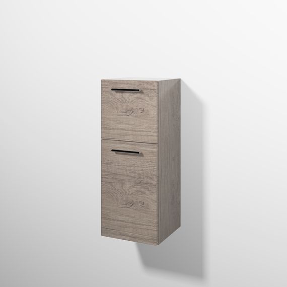 sanibel 5001 Mittelschr. KF12637L Griff 1T/1AZ li 350x872x340mm Eiche-Nebraska