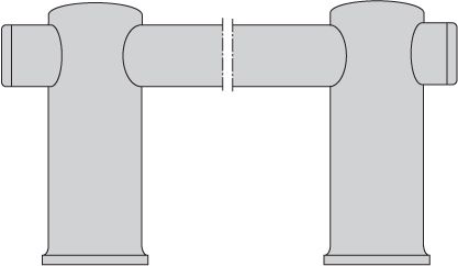 SCALIDO-Handtuchhalter Vario eckig SC230 Länge bis 1200mm verchromt