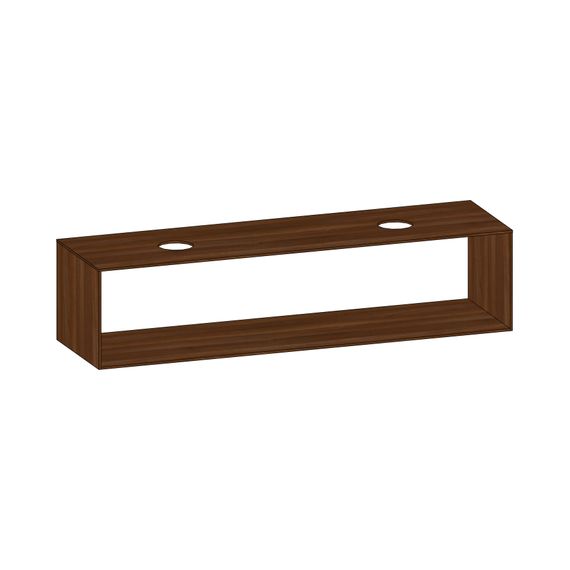 SCALIDO Konsolenplatte m. Rahmen f WT US 1822x430x510mm 2 Ausschnitte Farbvar. E