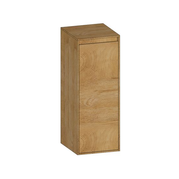 SCALIDO Mittelschrank KP 320x850x350mm 1 Tür rechts Farbvariant S/S/S