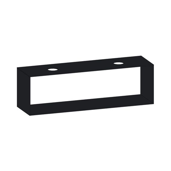 SCALIDO Konsolenplatte m. Rahmen f WT US 1822x560x510mm 2 Ausschnitte Farbvar. V