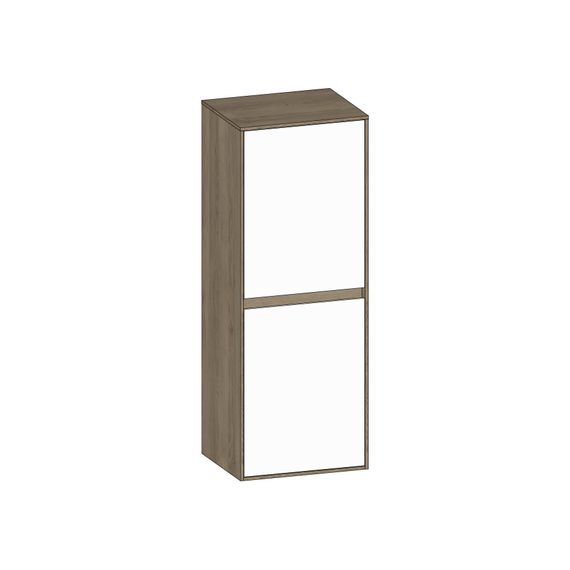 SCALIDO Mittelschrank KP 420x1130x350mm 2 Türen rechts Farbvariante W/N/N