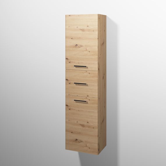 sanibel 5001 Hochschrank KF13585R Griff 2T/1AZ re 450x1743x340mm Eiche-Natural