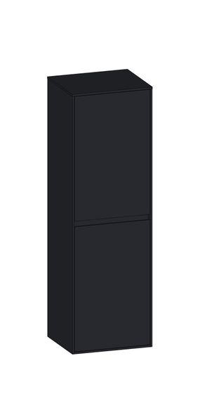 SCALIDO Mittelschrank SLIM 420x1330x 350mm 2 Türen links Farbvariante V/V/V