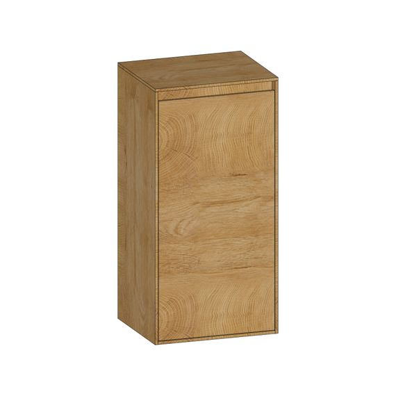 SCALIDO Mittelschrank KP 420x850x350mm 1 Tür links Farbvariante S/S/S