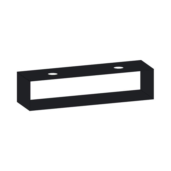 SCALIDO Konsolenplatte m. Rahmen f WT US 1822x430x510mm 2 Ausschnitte Farbvar. V