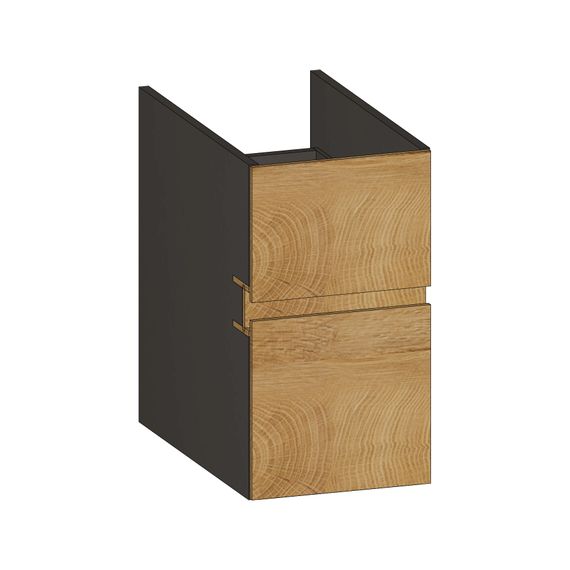 SCALIDO Unterschrank zu Konsolenplatte 300x540x510mm 2 Auszüge Farbvar. S/X/S