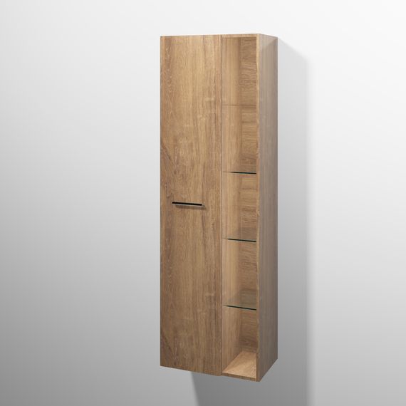 sanibel 5001 Stauraumschr. KF12059 Griff drehbar 1T 550x1743x340mm Eiche-Kansas