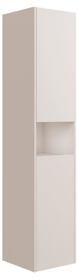 ACTIS Hochschrank 400x1800x354mm 2 Türen links Cashmere