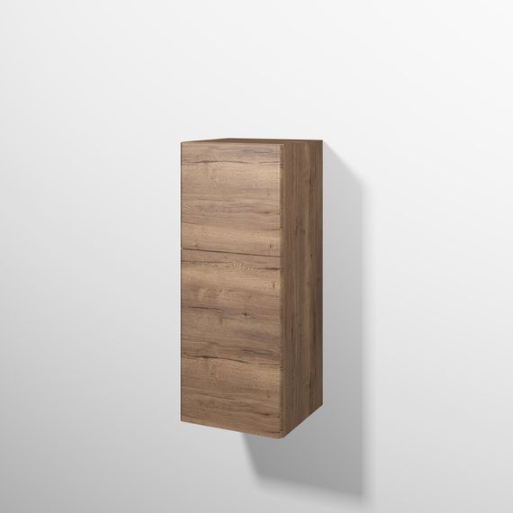 sanibel 5001 Mittelschr. KF42650L Push 1T/1AZ li 350x872x340mm Eiche-Tabak