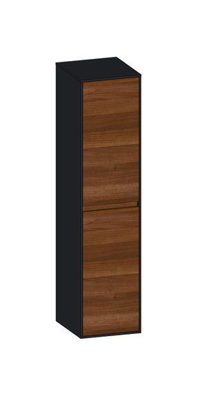 SCALIDO Mittelschrank SLIM 320x1330x 350mm 2 Türen links Farbvariante E/V/E
