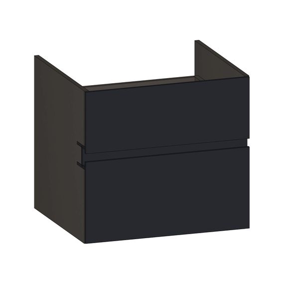 SCALIDO Unterschrank zu Konsolenplatte 600x540x510mm 2 Auszüge Farbvar. V/X/V