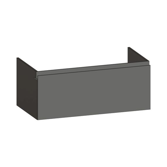 SCALIDO Unterschrank zu Konsolenplatte 1000x410x510mm 1 Auszug Farbvar. A/X/A