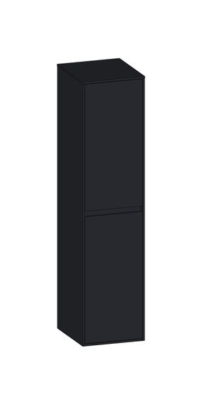 SCALIDO Mittelschrank SLIM 320x1330x 350mm 2 Türen links Farbvariante V/V/V