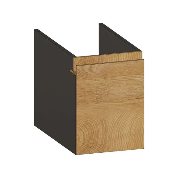 SCALIDO Unterschrank zu Konsolenplatte 300x410x510mm 1 Auszug Farbvar. S/X/S