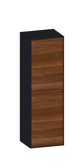 SCALIDO Mittelschrank SLIM 420x1330x 350mm 2 Türen rechts Farbvariante E/V/E
