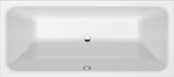 Sanibel 3001 Rechteck-Badewanne L: 1700 B: 750 H: 450 mm, weiß, ohne Beschichtung