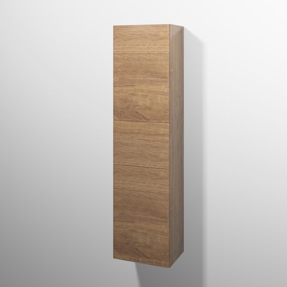 sanibel 5001 Hochschrank KF43559R Push 2T/1AZ re 450x1743x340mm Eiche-Kansas