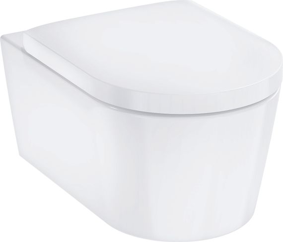 HG Wand WC Set EluPura S 540 AHF m.WC Sitz SC/QR SmartClean,we
