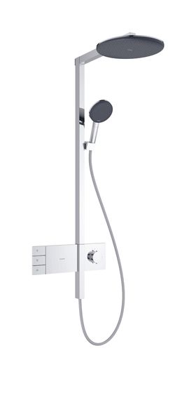 HG Showerpipe Raindance Alive S 300 2jet EcoSmart mit Thermostat chrom