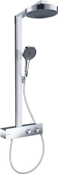HG Showerpipe Rainfinity 350 mit Kopfbrause 250 EcoSmart chrom