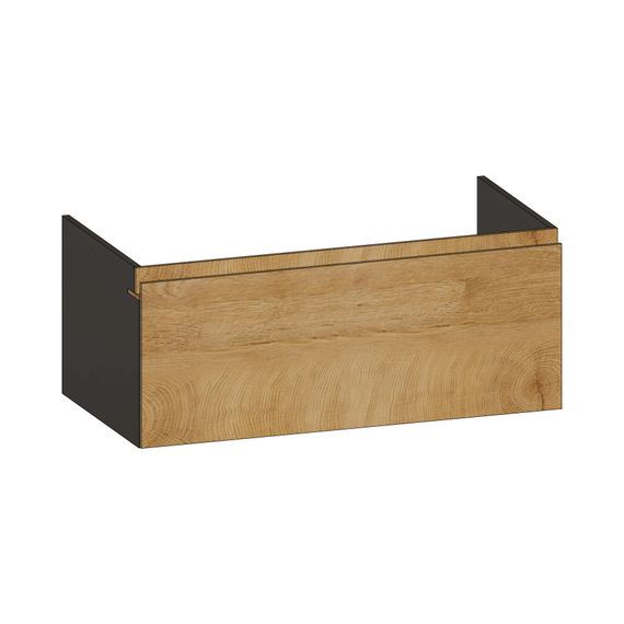 SCALIDO Unterschrank zu Konsolenplatte 1000x410x510mm 1 Auszug Farbvar. S/X/S