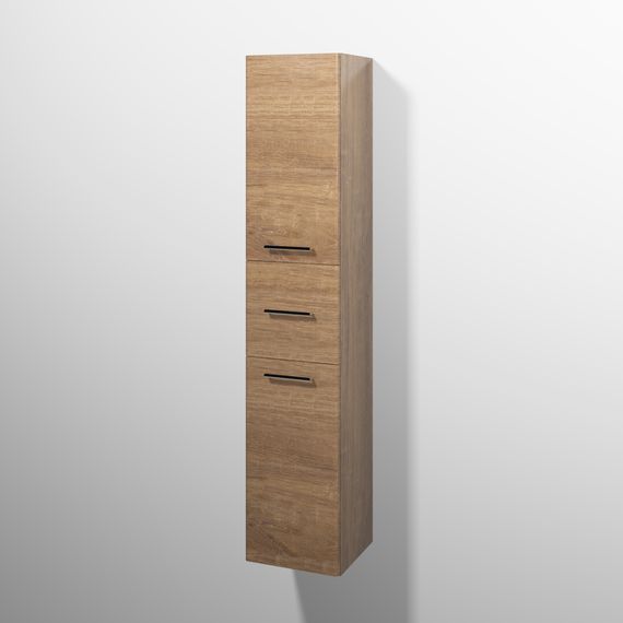 sanibel 5001 Hochschrank KF13059R Griff 2T/1AZ re 350x1743x340mm Eiche-Kansas