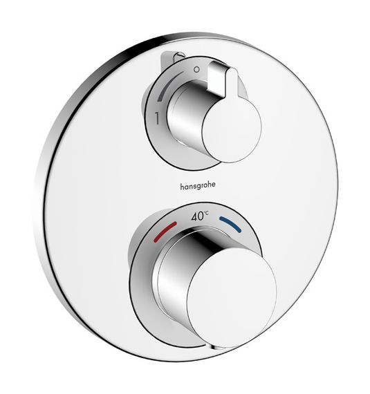 sanibel 3001-Wannenthermostat EcoPlus A23 UP-Fertigmontageset rund 2 Verbr vc