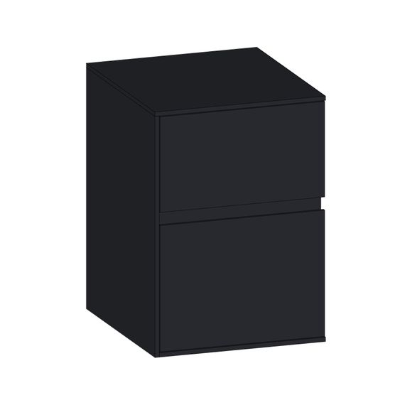 SCALIDO Unterschrank WT Wand Wange links 400x560x460mm 2 Auszüge Farbvar. V/V/V