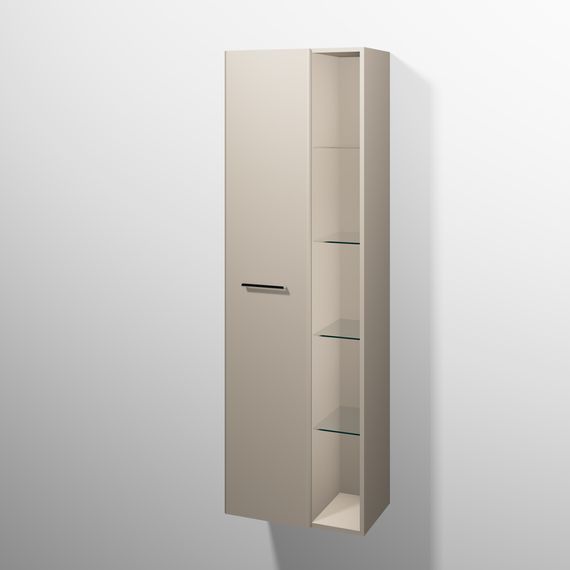 sanibel 5001 Stauraumschr. KF12067 Griff drehbar 1T 550x1743x340mm Sandgrau-Matt