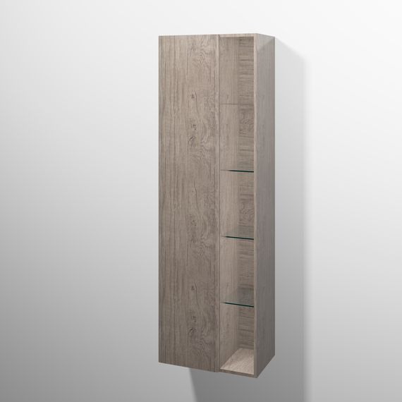 sanibel 5001 Stauraumschr. KF42037 Push drehbar 1T 550x1743x340mm Eiche-Nebraska