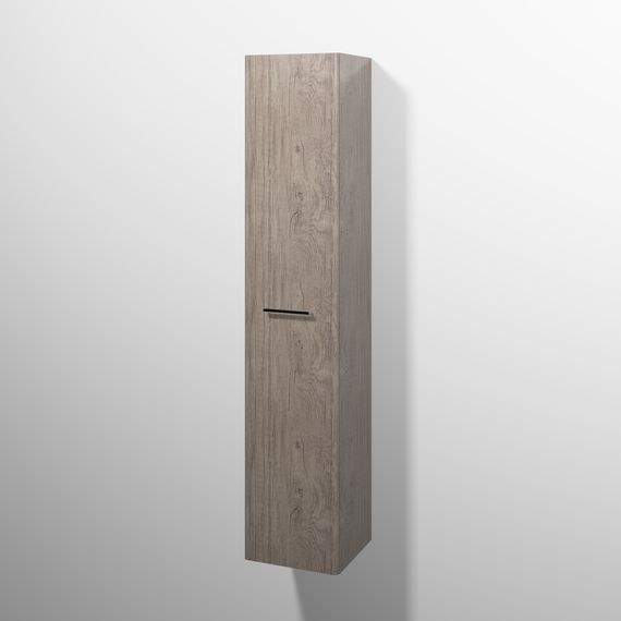 sanibel 5001 Hochschrank KF10037 Griff drehbar 1T 350x1743x340mm Eiche-Nebraska