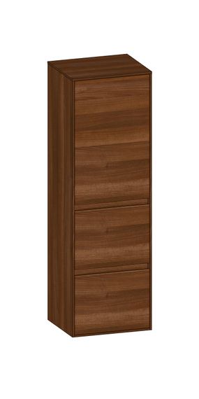 SCALIDO Mittelschr. SLIM 420x1330x350mm Tür oben rechts 2 Auszüge Farbvar E/E/E