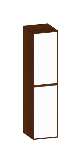 SCALIDO Mittelschrank SLIM 320x1330x 350mm 2 Türen rechts Farbvariante W/E/E