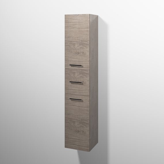 sanibel 5001 Hochschrank KF13037R Griff 2T/1AZ re 350x1743x340mm Eiche-Nebraska