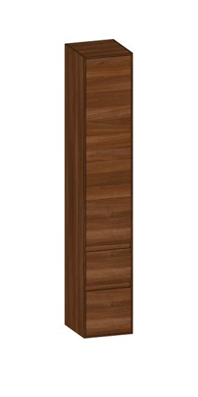 SCALIDO Hochschrank zu KP 320x1790x350mm 1 Tür rechts 2 Auszüge Farbvariant E/E/E