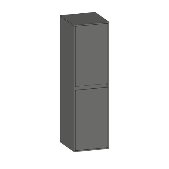 SCALIDO Mittelschrank KP 320x1130x350mm 2 Türen rechts Farbvariante A/A/A