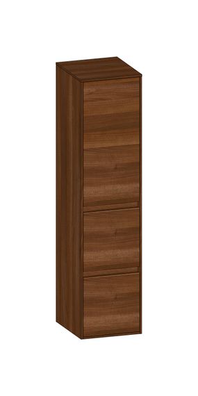SCALIDO Mittelschr. SLIM 320x1330x350mm Tür oben rechts 2 Auszüge Farbvar E/E/E