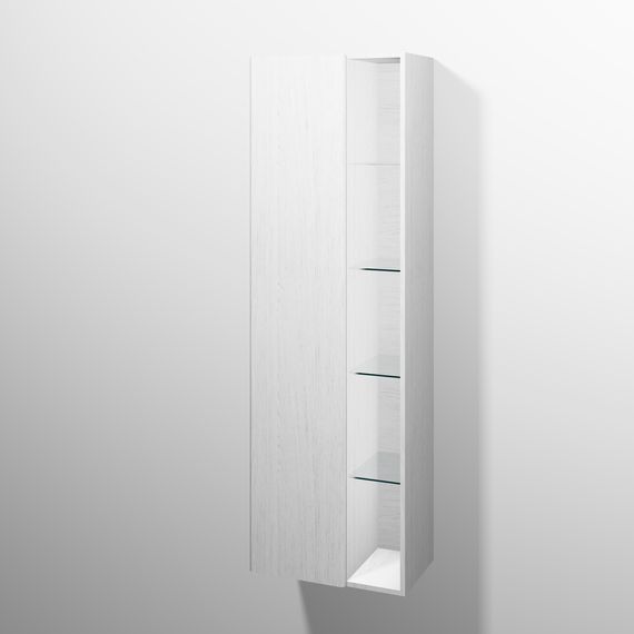 sanibel 5001 Stauraumschr. KF42055 Push drehbar 1 Tür 550x1743x340mm Linde-Hell