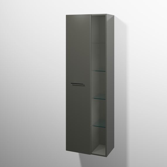 sanibel 5001 Stauraumschr. KF12079 Griff drehbar 1T 550x1743x340mm Anthrazit-Gl.