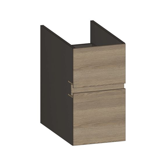 SCALIDO Unterschrank zu Konsolenplatte 300x540x510mm 2 Auszüge Farbvar. N/X/N